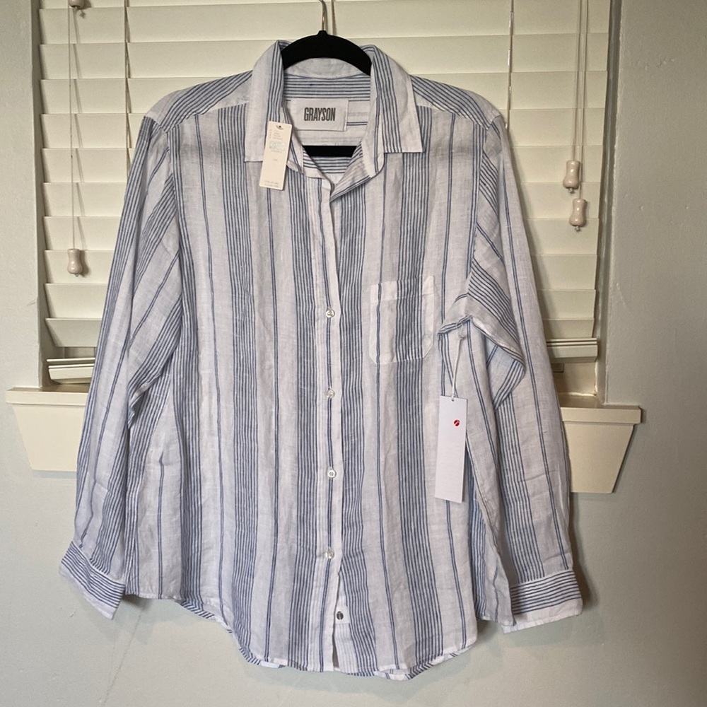 Linen Oxford Shirt